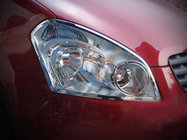 Nissan Qashqai 2007-2010 Nakladki na Reflektory (2 szt, plastik) zdjęcia 1