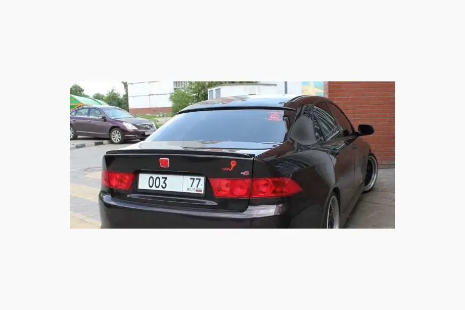 Honda Accord VII 2002-2007 Blend spojlera (włókno szklane, do lakierowania) Image