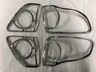 Toyota Corolla 2007-2013 Chromowane nakładki na tylne lampy (2 szt., plastik) zdjęcia 1