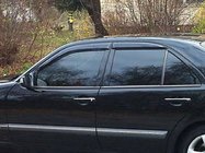 Mercedes E-class W210 1995-2002 Deflektory Okien SD (4 szt, Cobra) zdjęcia 1