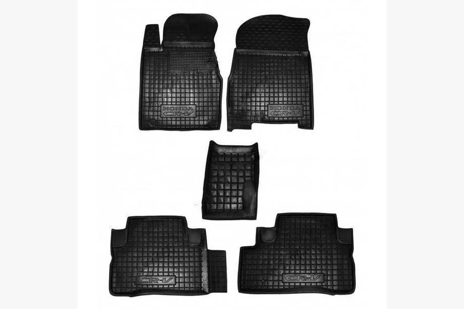 Honda CRV 2007-2011 Dywaniki gumowe z rantem (Autogumm) Image