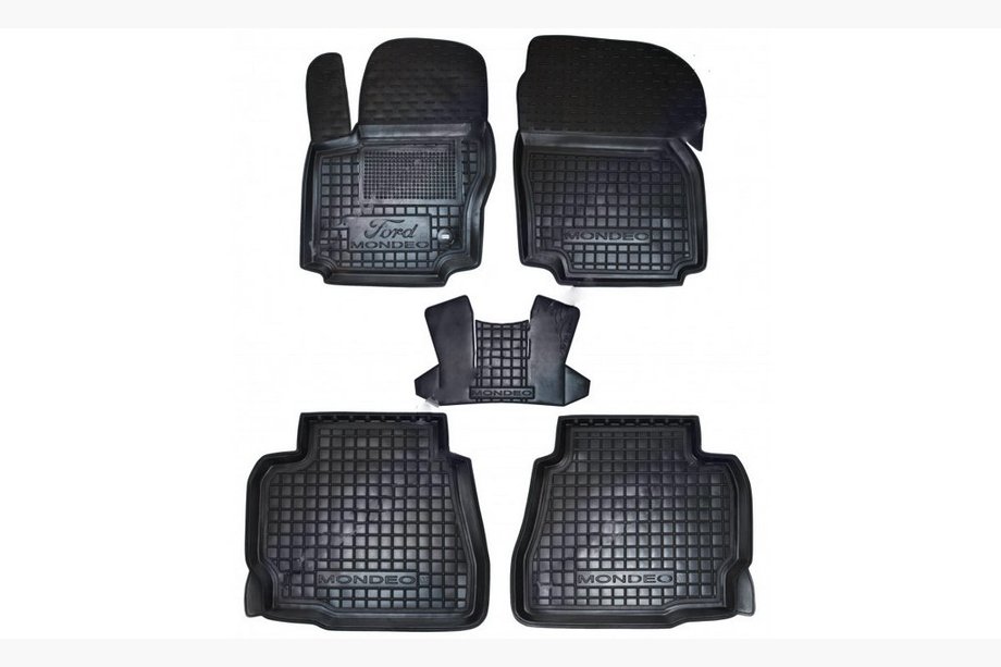 Ford Mondeo 2008-2014 Dywaniki gumowe z rantem (Autogumm) Image