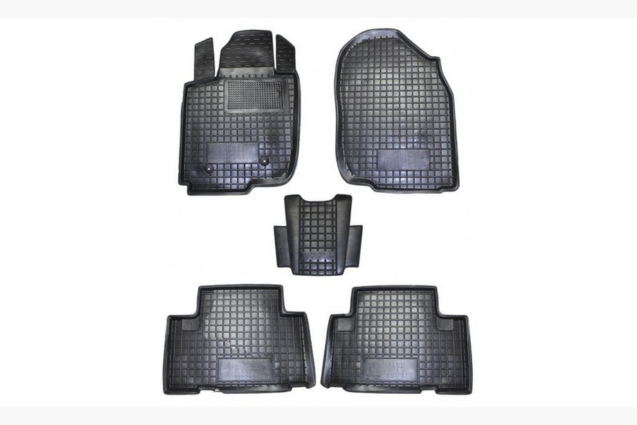Toyota Rav 4 2006-2013 Dywaniki gumowe z rantem (Autogumm) Image