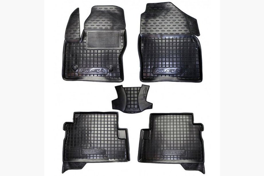 Ford Kuga/Escape 2013-2019 Dywaniki gumowe z rantem (Autogumm) Image