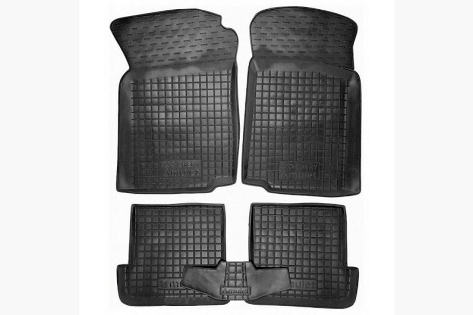 Chery Amulet 2003-2014 Dywaniki gumowe z rantem (Autogumm) Image