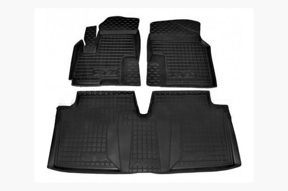 Lifan X60 2011- Dywaniki gumowe z rantem (Autogumm) Image