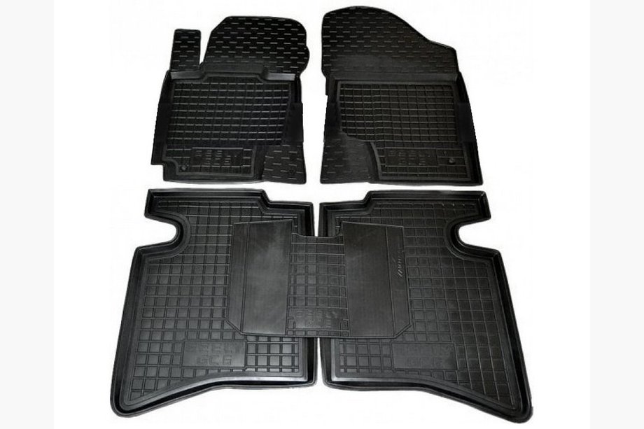 Geely GC-6 2014-2020 Gumowe dywaniki z rantem 2014+ (Autogumm) Image