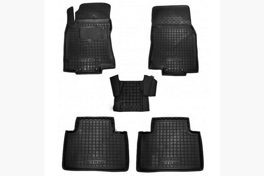 Nissan X-trail T32/Rogue 2014-2021 Dywaniki gumowe z rantem (Autogumm) Image