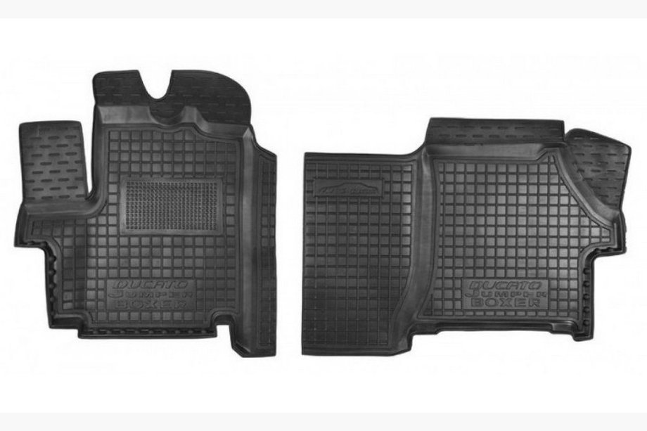 Fiat Ducato 2006-2025 Dywaniki gumowe z rantem (Autogumm) Image