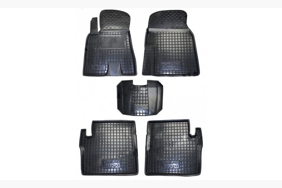 Toyota Rav 4 2001-2005 Dywaniki gumowe z rantem (Autogumm) Image