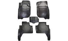 Mitsubishi Pajero Sport 2015- Dywaniki gumowe z rantem (Autogumm) zdjęcia 1