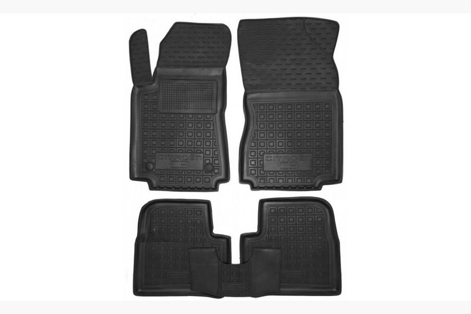 Citroen C-3 2016-2023 Dywaniki gumowe z rantem (Autogumm) Image
