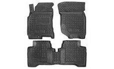 Nissan X-trail T30 2002-2007 Dywaniki gumowe z rantem (Autogumm) zdjęcia 1