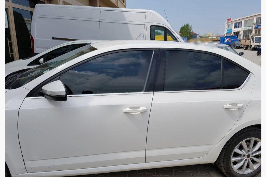 Skoda Octavia III A7 2013-2019 Listwy Ozdobne na Okna (6 szt, Stal Nierdzewna) Image
