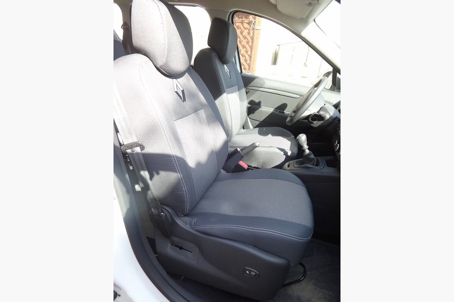 Renault Fluence 2009-2016 Pokrowce samochodowe (2009-2012, materiałowe, Classik) Image