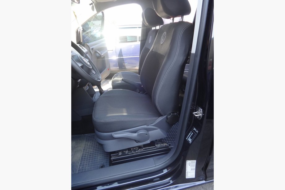 Volkswagen Caddy 2004-2010 Pokrowce Samochodowe (Materiałowe, Classik) Image