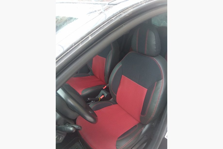 Nissan Navara 2006-2015 Pokrowce Samochodowe (Skaj↗Tkanina, Premium) Zdjęcia 4