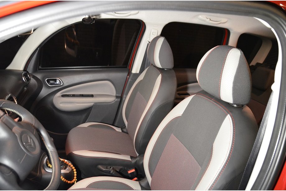Citroen C-3 Picasso 2010-2017 Nowość! Dedykowane pokrowce samochodowe z ekoskóry Brothers Premium Image