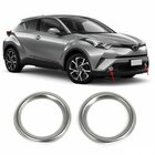 Toyota C-HR 2016-2023 Nakładki na światła przeciwmgielne (2 szt, stal nierdzewna) zdjęcia 3