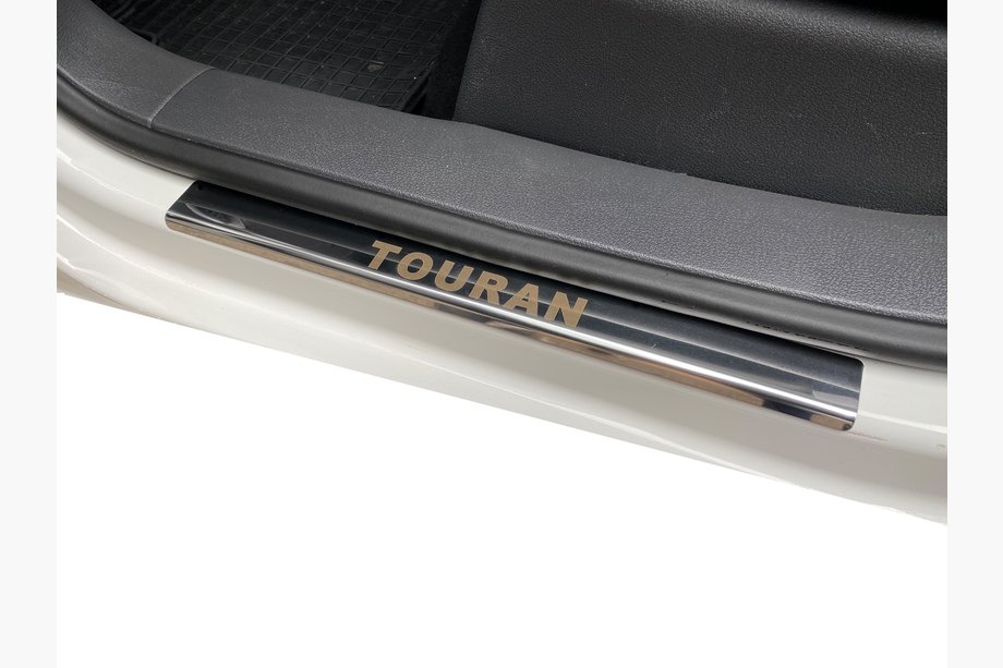 Volkswagen Touran 2010-2015 Nakładki progowe Carmos (4 szt, stal nierdzewna) Image