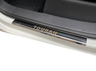 Volkswagen Touran 2010-2015 Nakładki progowe Carmos (4 szt, stal nierdzewna) zdjęcia 1