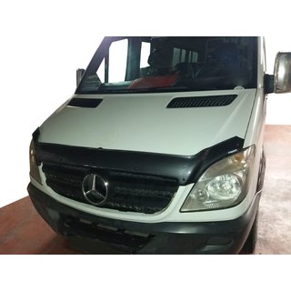 Deflektor maski karbonowy 2006-2013 (EuroCap) Mercedes Sprinter W906 2006–2018 zdjęcia 1