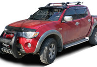 Mitsubishi L200 2006-2015 Daszek na przednią szybę (czarny, na ramie) zdjęcia 1