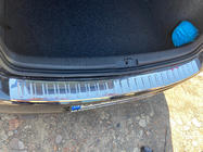 Volkswagen Golf 6 2008-2014 Nakladka na Tylny Zderzak Carmos (HB, Stal Nierdzewna) zdjęcia 1