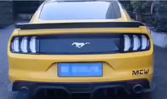 Ford Mustang 2015-2023 Tylne lampy Black (2 szt, 2015+) zdjęcia 1