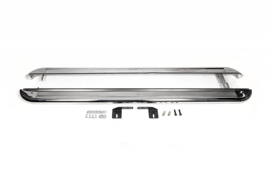 Nissan NV400 2010-2024 Progi Boczné Premium (2 szt., Stal Nierdzewna) 60mm, Krótki Rozstaw Osi Zdjęcia 2