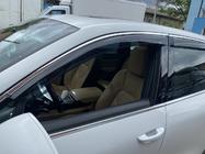 Porsche Cayenne 2010-2017 Deflektory szyb z listwą chromowaną (4 szt, HIC) zdjęcia 1