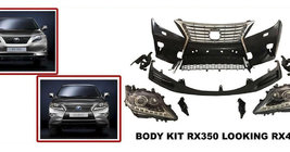 Lexus RX 2009-2015 Zderzak przedni OEM 2013 2009-2012, z reflektorami zdjęcia 2