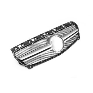 Przedni Grill AMG Silver (2012-2015) Mercedes A-сlass W176 2012-2018 zdjęcia 1
