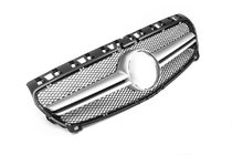 Mercedes A-class W176 2012-2018 Przedni Grill AMG Silver (2012-2015) zdjęcia 1