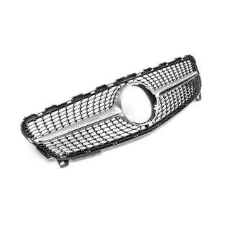 Atrapa Przednia Diamond Silver (2015-2018) Mercedes A-class W176 2012-2018 zdjęcia 2