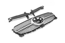Mercedes GLE coupe C167 2019- Przedni Grill Diamond Silver (do Base 2019-2023) zdjęcia 2
