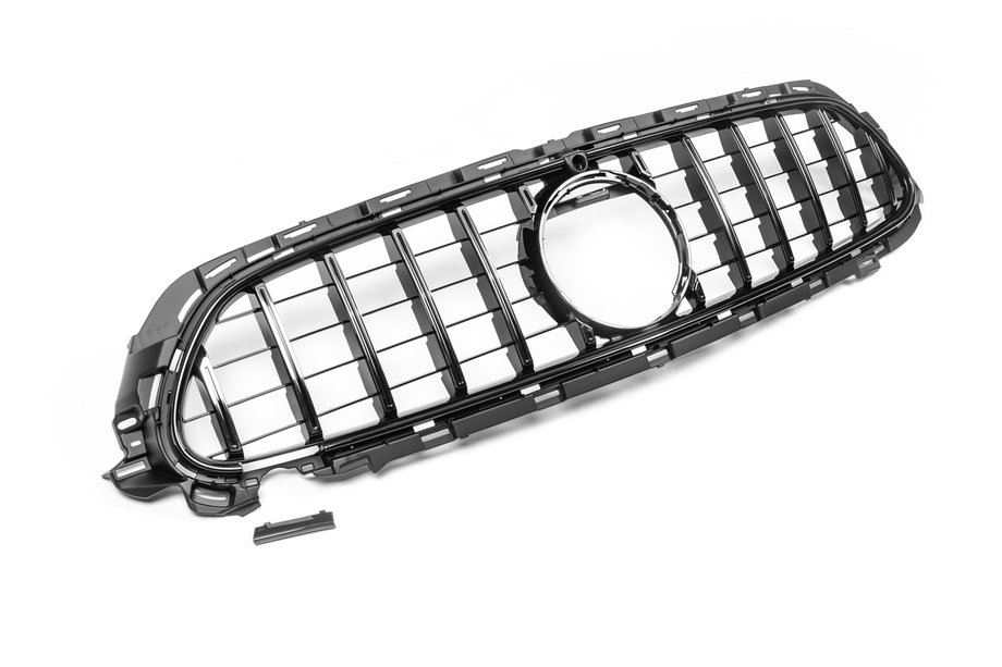 Mercedes E-class W213 2016-2023 Przedni Grill Panamericana GT (AMG Line, 2020-2023) Bez miejsca na kamerę Zdjęcia 4