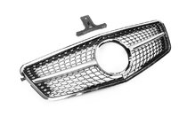 Mercedes E-class W212 2009-2016 Atrapa Chłodnicy Diamond Silver (2009-2012) zdjęcia 3