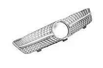 Mercedes CLS C219 2004-2010 Atrapa Przednia (2008-2010, Diamond Silver) zdjęcia 3