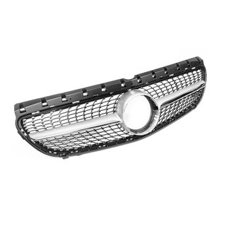 Atrapa Przednia Diamond Silver (2015-2018) Mercedes B-class W246 2011-2018 zdjęcia 3