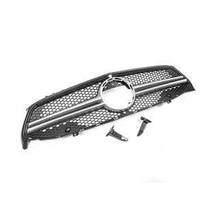 Przedni Grill AMG Silver (do 2019-2022) Mercedes CLA C118 2019- zdjęcia 1