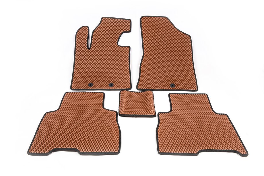 Kia Sorento II XM 2009-2014 Dywaniki EVA 2012-2014 (Ceglasty) Image