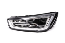 Audi A1 2010-2018 Reflektor Przedni LED (Lewy, Oryginalny, Używany) zdjęcia 1