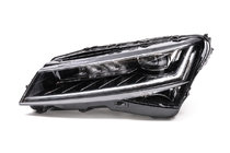 Skoda Superb 2015-2024 Reflektor Przedni Matrix (Lewy, Oryginalny, Używany) zdjęcia 1