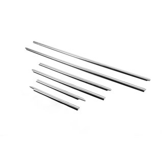 Listwy Ozdobne Szyb Stal Nierdzewna (6 szt.) Nissan Micra K12 2003-2010 zdjęcia 2
