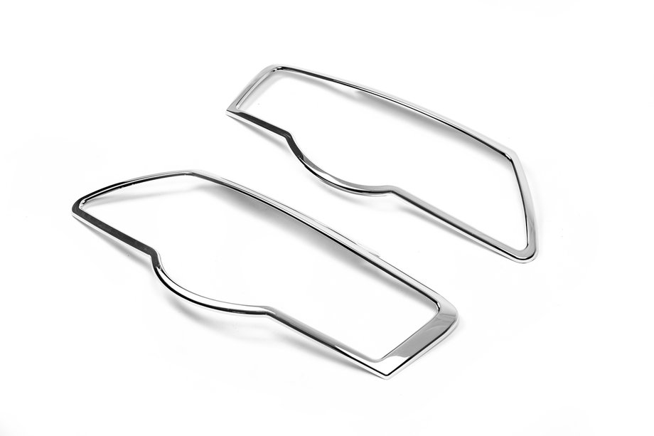 Volkswagen Passat B6 2006-2012 Nakładki na reflektory (2 szt., Plastik) Image