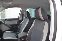 Volkswagen Tiguan 2007-2016 Pokrowce Samochodowe (Skóra Syntetyczna↗Tkanina, Premium) zdjęcia 7