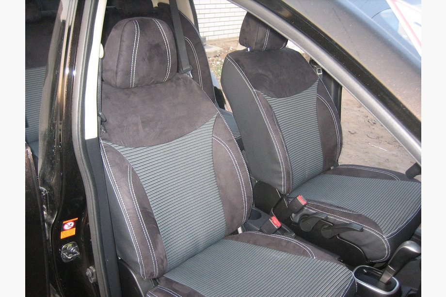 Nissan Tiida 2011-2014 Pokrowce Samochodowe SoyuzAuto Premium Image