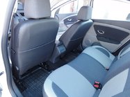 Renault Fluence 2009-2016 Pokrowce Samochodowe (2009-2012, Skóra Syntetyczna↗Tkanina, Premium) Kanapa Tylna Jednoczęściowa zdjęcia 2