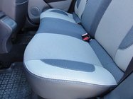 Renault Fluence 2009-2016 Pokrowce Samochodowe (2009-2012, Skóra Syntetyczna↗Tkanina, Premium) Kanapa Tylna Jednoczęściowa zdjęcia 5